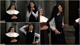 Imagini rare cu Mick Jagger, costumat în măicuţă, la 80 de ani. În povestea de excepţie i s-a alăturat şi artistul latino Bad Bunny