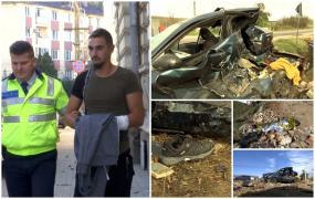 "Îţi dau aripi". Șoferul de 24 de ani din Cluj, care a omorât doi soți, pozitiv la două substanţe interzise. Mergea cu o viteză în care cu greu putea controla maşina