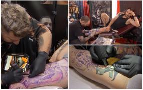 Tatuajele, noua modă printre români. Un desen pe piele poate ajunge și la 700 de euro