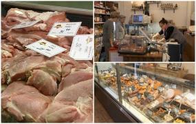 Noi reguli în magazine: Prețul de achiziție al cărnii comercializate, obligatoriu pe etichetă. Rafturi separate pentru produsele românești