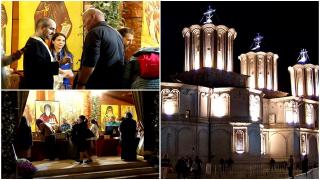 "Pentru mine este o minune". Pelerinii au venit din toată ţara să se roage la moaştele Sfântului Dumitru. Cât aşteaptă oamenii la coadă