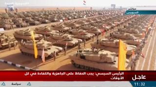 Egiptul a scos zeci de tancuri, lansatoare de rachete şi blindate aproape de Israel şi Gaza. Avertismentul preşedintului el-Sissi