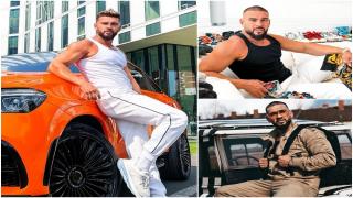 Dorian Popa, prins drogat la volanul unui Lamborghini. Artistul era îmbrăcat doar în halat - surse