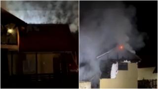 Locuință din Prahova, făcută scrum de flăcări. Vâlvătaia a cuprins etajul și acoperișul casei și a distrus totul în calea sa