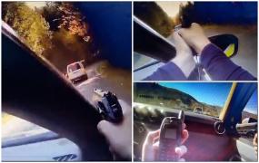 Un tânăr de 20 de ani din Suceava, oprit cu focuri de armă după ce a comis infracţiuni pe bandă rulantă. A furat o maşină, a urcat fără permis şi băut la volan