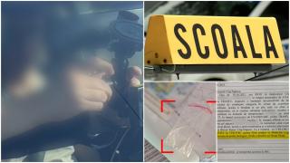 Tânăr din Cluj, prins cu droguri la examenul auto. Odată cu buletinul, i-a dat din greșeală polițistului și pungulița cu praf alb