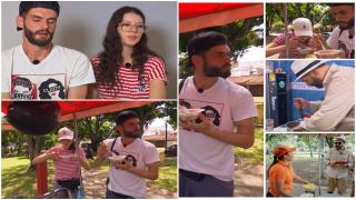 America Express, sezonul 6. Reacţia Cleopatrei Stratan şi a lui Edward Sanda când au aflat ce trebuie să mănânce în cursa pentru ultima şansă: "Era imposibil"