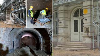 Bijuteria arhitecturală care îşi va recăpăta strălucirea de acum 200 de ani. Clădirea din inima Capitalei a intrat în restaurare
