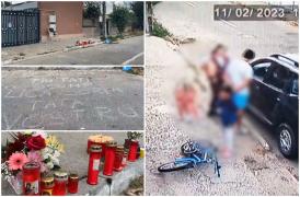 Băieţelul de 1 an lovit mortal de maşina poliţiei în Brăila, înmormântat astăzi. Tragedia a declanșat un val de anchete