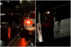 Şicanare în trafic, încheiată la spital. Angajaţii unei firme de pază din Arad i-au luat la bătaie pe un şofer, dar şi pe fiul său