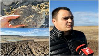 Culturile de grâu, compromise de secetă. Fermierii se plâng că nu pot ara terenurile: "N-avem nicio şansă"