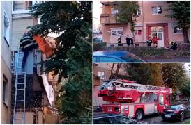 Sătmăreancă snopită în casă de iubitul cu 20 de ani mai tânăr. Pompierii au intrat pe geam, ca să o salveze