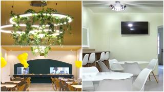 Cât costă un meniu la cea mai luxoasă cantină din ţară. Renovarea sa a costat 70.000 de euro şi a fost gândită de un designer