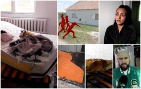 "M-am trezit într-un calvar. Dormind, cu copiii lângă mine, camera toată în flăcări". Filmul atacului în stil mafiot din Arad, care se putea transforma într-o tragedie