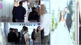 Cum a reușit o tânără să "cumpere" rochia de mireasă mult visată cu 0 lei, la târgul de nunți de la Palatul Parlamentului