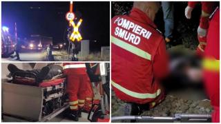 Un bărbat din Teleorman a scăpat cu viață după ce trenul a trecut peste el. Norocul lui i-a șocat chiar și pe salvatori