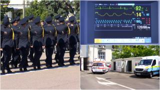 63 de studenți de la Academia de Poliție, la spital cu toxiinfecţie alimentară. Mâncarea primită la prânz şi cină ar fi de vină