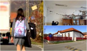 Copiii din Arcani vor învăţa într-o şcoală dotată la standarde moderne. Clădirea veche a fost afectată de cutremur