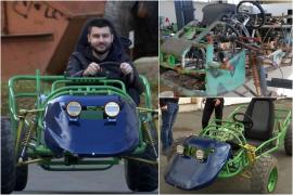 Prima maşină electrică buggy creată de la 0 din fier vechi, de patru studenţi români. Ce viteză prinde vehiculul
