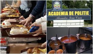 A treia noapte în care echipajele de urgență au fost solicitate la Academia de Poliție. Studenţii, acuzaţi că au adus microbii prin mâncarea comandată
