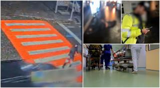 "Nu vă e ruşine?" Doi agenţi din Codlea, anchetaţi după ce au rămas indiferenţi la un bărbat accidentat pe trecerea de pietoni chiar în faţa lor