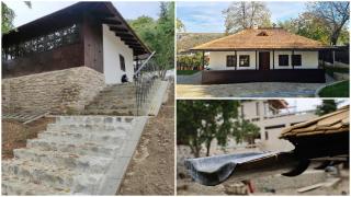 Bojdeuca lui Creangă are încălzire prin pereți, prize și acoperiș ce aduce a pagodă, după renovare. Casa este de nerecunoscut