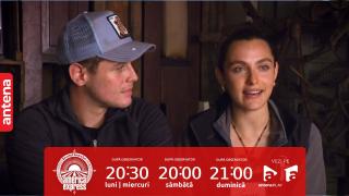 America Express, sezonul 6. Cum au dormit Aris Eram și Laura Giurcanu în tribul amazonian. De ce au împărţit Alexia Eram şi Sânziana Negru patul