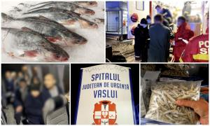 Pacienții de la Spitalul de Psihiatrie Murgeni au mâncat dimineaţa icre, la prânz ciorbă de pește şi pangasius prăjit şi seara conservă de peşte