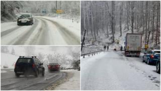 Va ninge abundent în jumătate de ţară. Ciclonul a lovit deja nordul României, unde a făcut prăpad