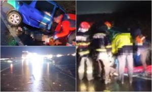 Impact fatal pe Drumul Morții. O femeie și-a pierdut viața, după ce șoferul cu care era în mașină a intrat pe contrasens și a lovit alt vehicul