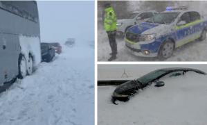 Furtuna de zăpadă din estul României a făcut prăpăd: 70.000 de oameni, rămaşi fără curent. Şcolile din 5 judeţe sunt închise