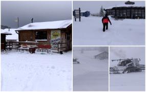 Se dă startul la schi în Munții Șureanu. Închirierea echipamentului începe de la 50 de lei