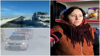 Un nou ciclon loveşte România, cu viscol şi ninsori. Peste 60.000 de oameni, rămaşi fără curent şi apă în Dobrogea: "Niciodată nu a fost aşa"