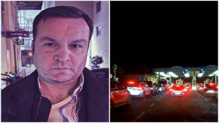 Cătălin Cherecheş, fugar până în ultima clipă. A încercat să scape şi de poliţiştii germani şi s-a rănit la bărbie. Mătuşa lui gonea cu 200 km/h cu el în maşină