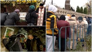 Peste 10.000 de pelerini s-au rugat la Peştera Sf. Andrei. Credincioşii au lăsat bileţele cu dorinţe în grota în care a stat Apostolul