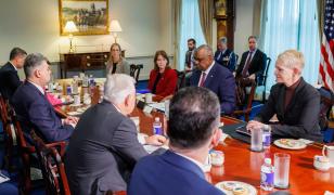 Pentagonul laudă România pentru Centrul de instruire F-16: Aţi arătat capacitatea de lider. Acest parteneriat n-a fost niciodată mai puternic ca azi