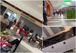"Ieșiți afară că a luat foc!" Incendiu în mall-ul Sun Plaza din Capitală. Zeci de oameni au alergat disperaţi spre ieşirile de urgenţă