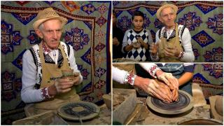 Meşteşug vechi de mii de ani, pe cale de dispariţie în Gorj. Nea Dumitru vrea ca munca lui, apreciată şi peste hotare, să fie continuată de tineri