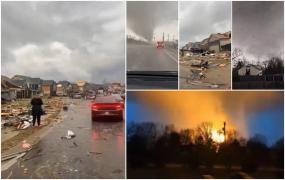 O tornadă de proporţii a devastat Tennessee. Furtuna a ucis şase oameni, inclusiv un copil, iar autorităţile caută supraviețuitori