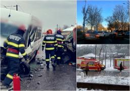 Greşeala care trebuie evitată atunci când derapează maşina. Ce trebuie să facă şoferii când e polei pe şosea