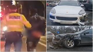 "Dacă n-ai carnet, cum te urci aşa la volan?" Un tânăr teribilist a făcut praf două mașini, într-o cursă nebună prin Constanţa. O femeie a fost rănită