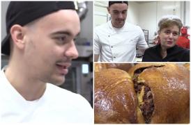 Un cofetar din Ploieşti a descoperit secretul care îi aduce clienţi pe bandă rulantă. Alex a moştenit pasiunea de la mama lui. "Acum învăţăm noi de la el"