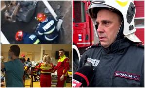 "Dumnezeu l-a îmbrăţişat!" Salvatorii povestesc cum l-au scos la lumină pe tânărul muncitor din Suceava îngropat în fântână, sub munţi de pământ