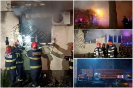 Incendiu puternic într-un apartament din Berceni. Proprietara, găsită leşinată în prag în timp ce încerca să îşi sune fiica pentru ajutor