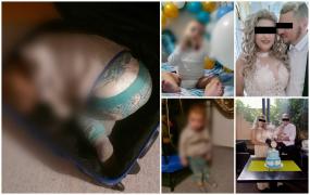 Torturat de părinţi timp de un an pentru "vina" că nu a fost dorit de ei. Tatăl îl bătea crunt şi îl forţa să stea într-un geamantan