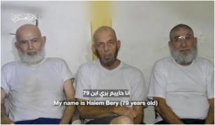 "Nu ne lăsaţi să îmbătrânim aici". Hamas publică o înregistrare video cu trei ostatici israelieni în vârstă care cer IDF să-i salveze