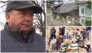 Patronul firmei de construcţii recunoaşte că a dat ordin să se sape până în fundaţia internatului prăbuşit: "Nu am avut timp, vine iarna şi să facem lucrarea" 