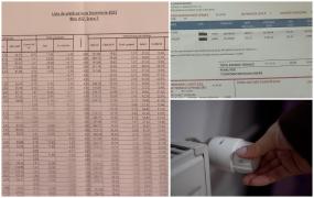 Factura primită de proprietarul unui apartament cu 3 camere. "Păi tu ai mai mult ca mine. Doamne..."