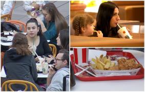 Au dat sarmalele şi cârnaţii, pe fast-food-ul din mall. Meniurile au variat de la 35 la 45 de lei. "Mai ai pofte, te mai saturi de mâncarea de acasă"
