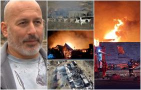 Patronul de la Ferma Dacilor nu poate fi audiat. Cornel Dinicu este în stare de şoc după ce fiul său de 9 ani a murit carbonizat în incendiu